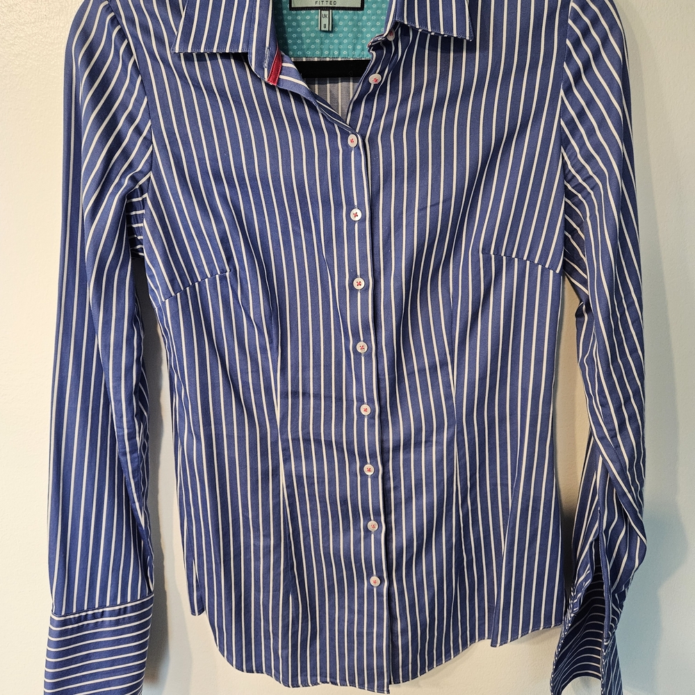 Hawes & Curtis Women's Fitted Button-Up Shirt – UK 8